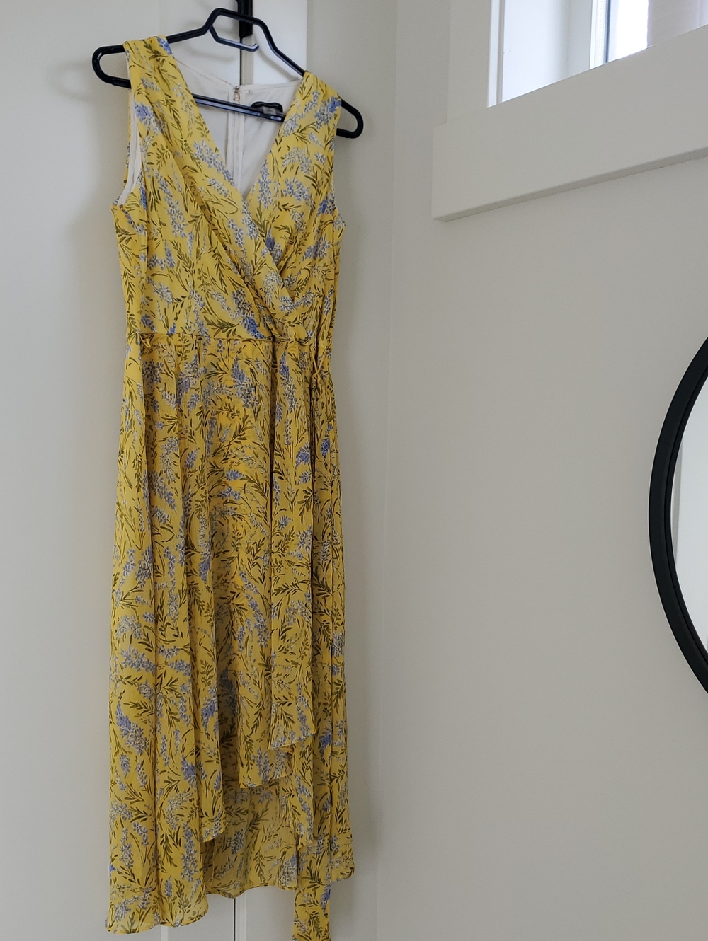 Tommy Hilfiger- Pretty Summery Dress, Flowy Yellow/blue Floral Sz.12